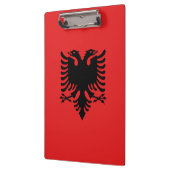Patriottische Albanese vlag Klembord (Links)