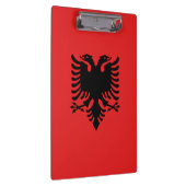 Patriottische Albanese vlag Klembord (Rechts)