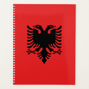 Patriottische Albanese vlag Planner