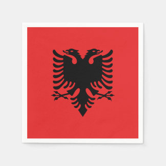 Patriottische Albanese vlag Servet