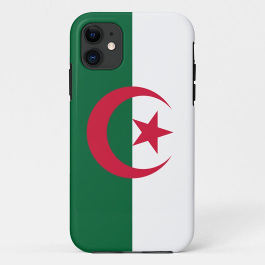 Patriottische Algerijnse vlag Case-Mate iPhone Case (Achterkant)