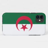 Patriottische Algerijnse vlag Case-Mate iPhone Case (Achterkant (horizontaal))