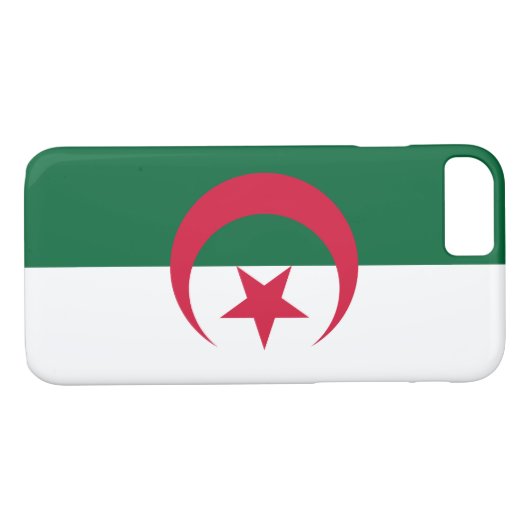 Patriottische Algerijnse vlag Case-Mate iPhone Case (Achterkant (Horizontaal))