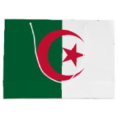 Patriottische Algerijnse vlag Groot Cadeauzakje (Achterkant)