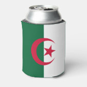 Patriottische Algerijnse Vlag Kan Koeler (Blikje Achterkant)