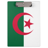 Patriottische Algerijnse vlag Klembord (Voorkant)