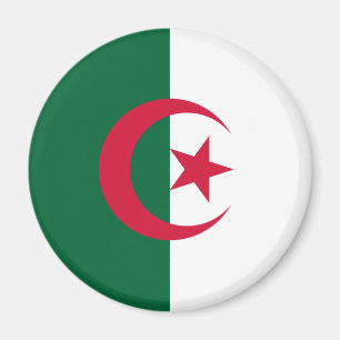 Patriottische Algerijnse vlag Magneet