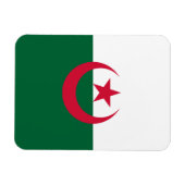 Patriottische Algerijnse vlag Magneet (Horizontaal)