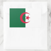 Patriottische Algerijnse vlag Rechthoekige Sticker (Tas)