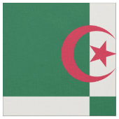 Patriottische Algerijnse vlag Stof (Close Up)