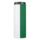 Patriottische Algerijnse vlag Thermosbeker (Achterkant)