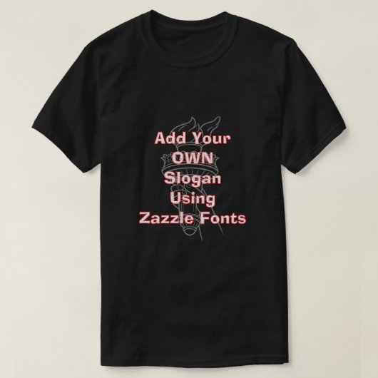 Patriottische Amerikaan (1c) T-shirt (Design voorkant)