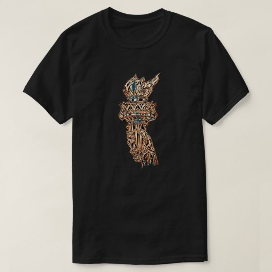 Patriottische Amerikaan (1d) T-shirt (Design voorkant)