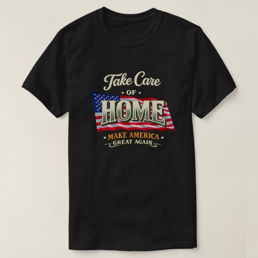 Patriottische Amerikaan (9) T-shirt (Design voorkant)