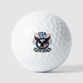 Patriottische Amerikaanse Adelaar 250 Jaar 1776-20 Golfballen