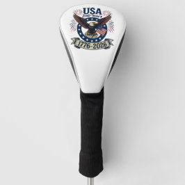 Patriottische Amerikaanse Adelaar 250 Jaar 1776-20 Golfheadcover