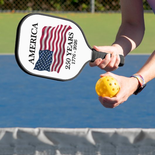 Patriottische Amerikaanse Adelaar 250 Jaar 1776-20 Pickleball Paddle (Insitu)
