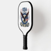 Patriottische Amerikaanse Adelaar 250 Jaar 1776-20 Pickleball Paddle (Links)