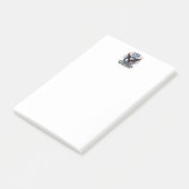 Patriottische Amerikaanse Adelaar 250 Jaar 1776-20 Post-it® Notes (Schuin)