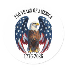 Patriottische Amerikaanse Adelaar 250 Jaar 1776-20