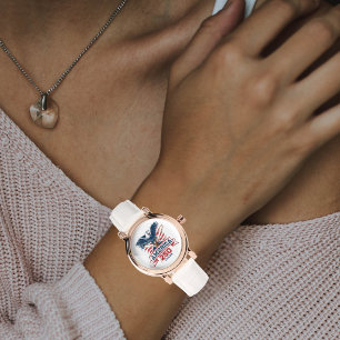 Patriottische Amerikaanse Adelaar 250ste verjaarda Horloge
