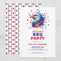 Patriottische Amerikaanse Adelaar BBQ
