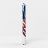 Patriottische Amerikaanse Adelaar Case-Mate iPhone Case (Achterkant/rechts)