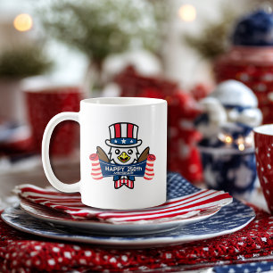 Patriottische Amerikaanse Adelaar Gefeliciteerd me Koffiemok