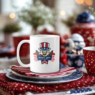 Patriottische Amerikaanse Adelaar Gefeliciteerd me Koffiemok