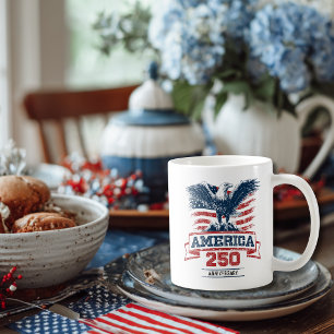 Patriottische Amerikaanse Adelaar Gefeliciteerd me Koffiemok