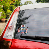 Patriottische Amerikaanse Adelaar Gefeliciteerd me Sticker