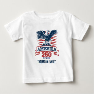 Patriottische Amerikaanse Adelaar Gelukkig 250-jar