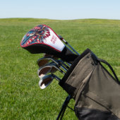 Patriottische Amerikaanse Adelaar Golfheadcover (Insitu)
