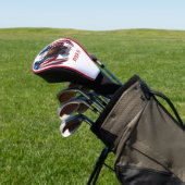Patriottische Amerikaanse Adelaar Golfheadcover (Insitu)