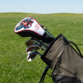 Patriottische Amerikaanse Adelaar Golfheadcover (Insitu)