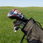 Patriottische Amerikaanse Adelaar Golfheadcover (Insitu)