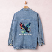 Patriottische Amerikaanse adelaar rood wit blauw Denim Jacket (Hangar)