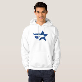Patriottische Amerikaanse Adelaar Ster Hoodie