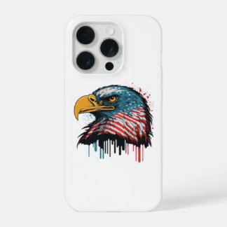 Patriottische Amerikaanse Adelaar USA Onafhankelij iPhone 15 Pro Case