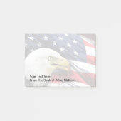 Patriottische Amerikaanse adelvlag Post-it® Notes (Voorkant)