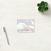 Patriottische Amerikaanse adelvlag Post-it® Notes (Kantoor)