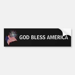 Patriottische Amerikaanse Bumpersticker