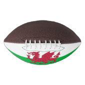 Patriottische amerikaanse football vlag van Wales (Voorkant)