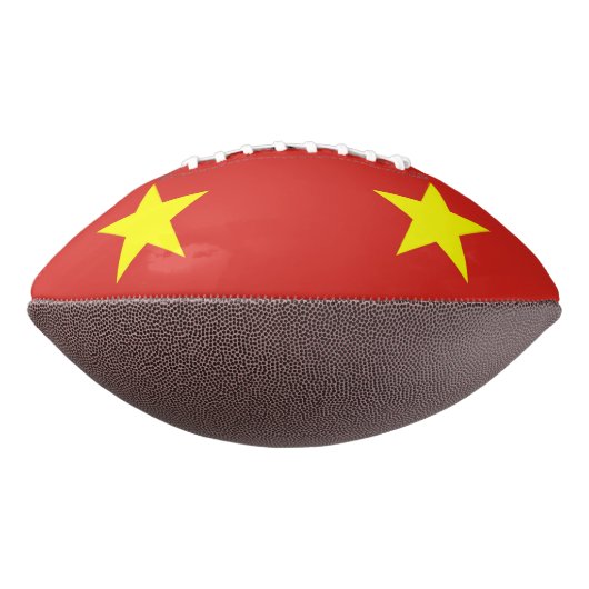 Patriottische amerikaanse football vlag Vietnam (Gedraaid 270)