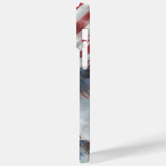 PATRIOTTISCHE AMERIKAANSE KALE ADELAAR VOGEL Case-Mate iPhone CASE (Achterkant / Links)