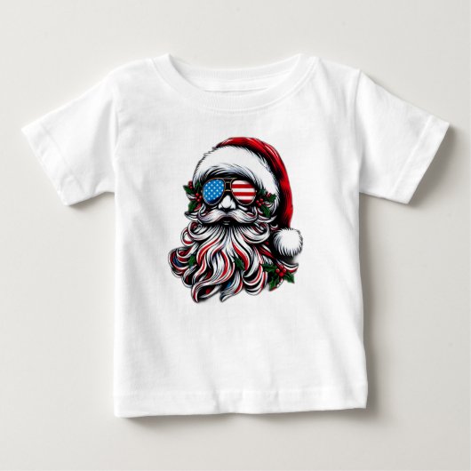 Patriottische/Amerikaanse Kerstman (Voorkant)