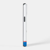 Patriottische/Amerikaanse Kerstman iPhone 15 Case (Rechterkant)
