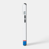 Patriottische/Amerikaanse Kerstman iPhone 15 Case (Linkerkant)
