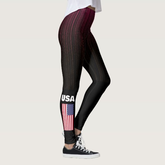 Patriottische Amerikaanse Leggings (Rechts)