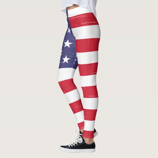 Patriottische Amerikaanse Leggings (Links)